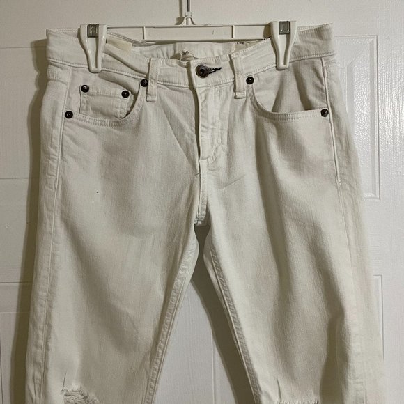 Rag & Bone Dre Capri Midrise Boyfriend Ankle Jean - Picture 2 of 10